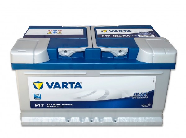 Autobatterie Varta Blue Dynamic F17 12V 80 Ah günstig kaufen bei HC  Hurricane