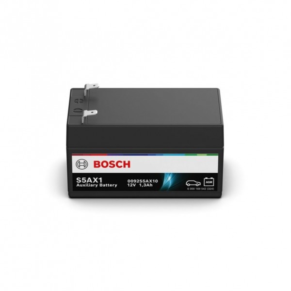 Bosch S5AX1 12 V 1.3 Ah Auxiliary Battery