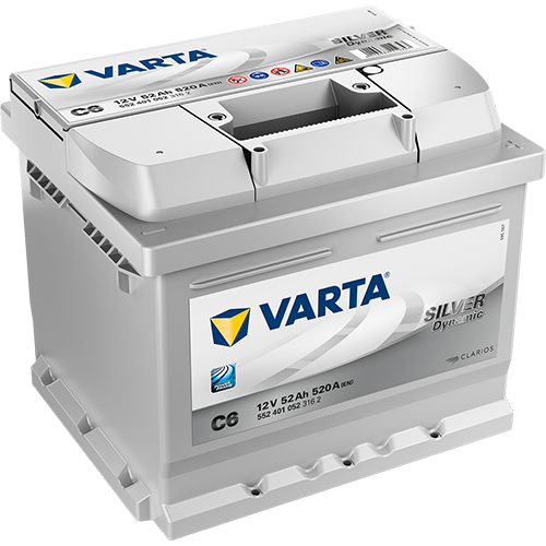 Autobatterie Varta Blue Dynamic C6 12V 52Ah günstig kaufen bei HC Hurricane