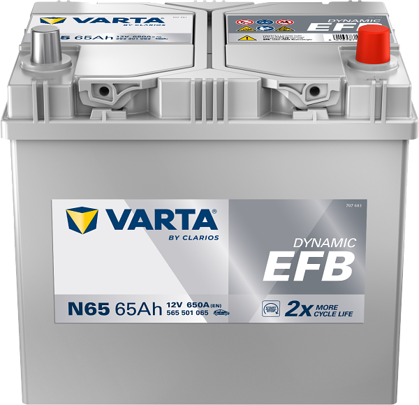 Varta Dynamic EFB N65 12 V 65 Ah 650 A