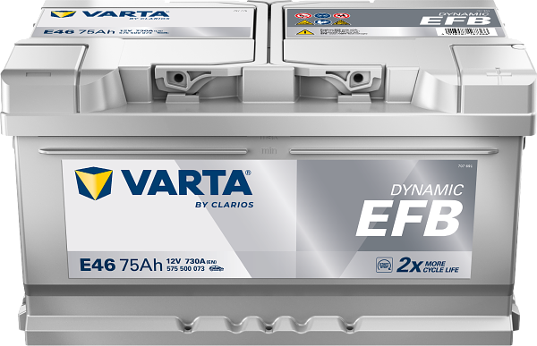 Varta Dynamic EFB E46 12V 75 Ah