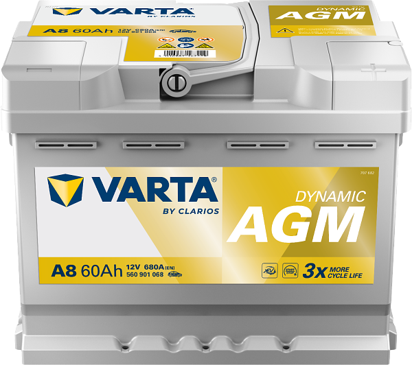 Varta Dynamic AGM A8 12V 60 Ah