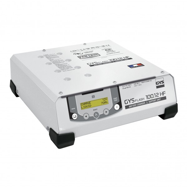 GYS Gysflash 100.12 HF 12 V 100 Amp. Hochfrequenzladegerät 029415 Hurricane Importeur Schweiz