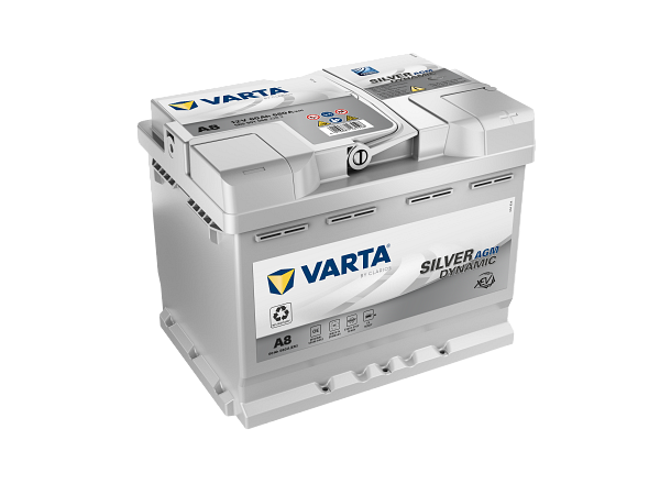 Varta Silver Dynamic AGM XEV A8 12V 60 Ah