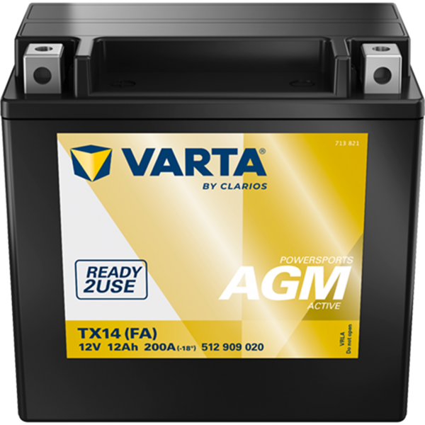 Varta TX14 FA werksverschlossene AGM