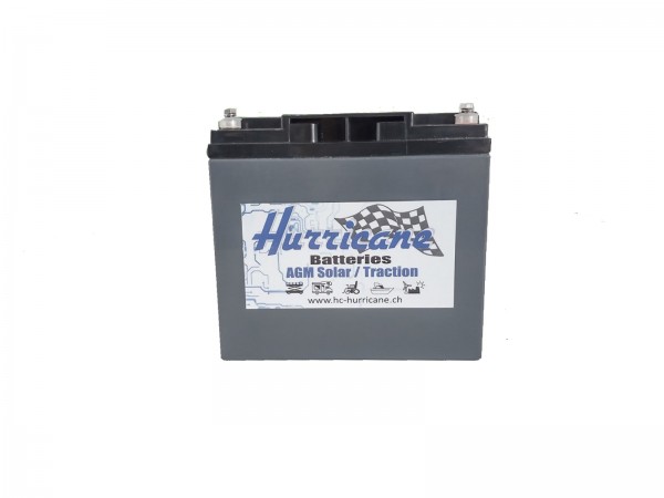 HDC12-24 Deep Cycle Versorgungsbatterie 12 V 24 Ah (C20)