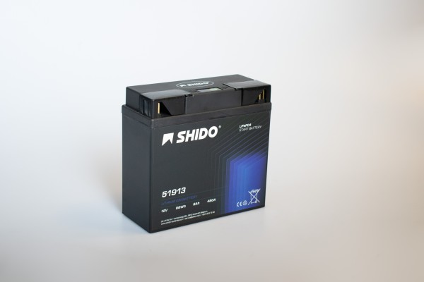 Shido Lithium Motorradbatterie 51913 LiFePO4 Hurricane Shop kaufen günstig 