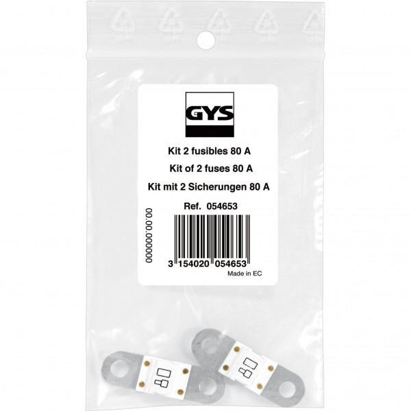 GYS Sîcherung 80 A für Gysflash 40 FV / 50 HF 054653