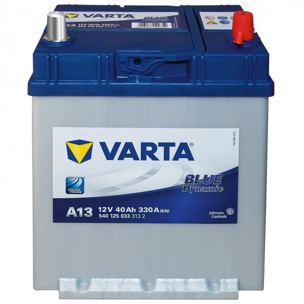 Autobatterie Varta Blue Dynamic A13 40Ah günstig kaufen bei HC Hurricane