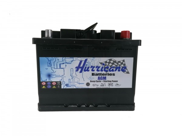 Hurricane AGM DG52 12V 60 Ah 640 A