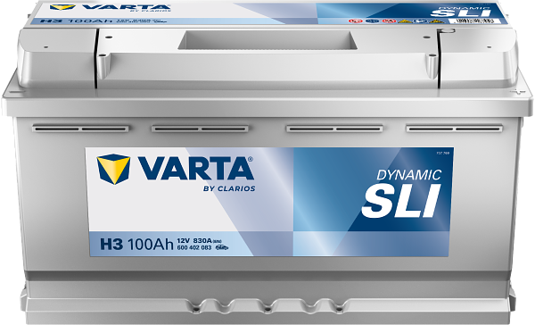 Varta Dynamic SLI H3 12V 100Ah Autobatterie