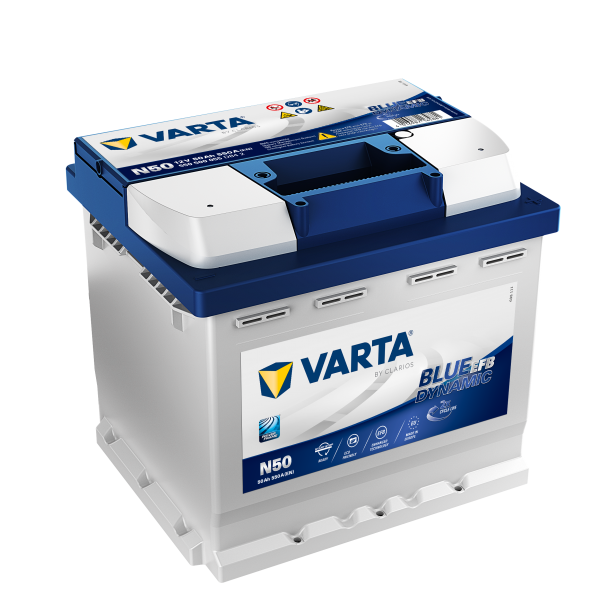 Varta Blue Dynamic EFB N50 12 V 50 Ah 550 A Start-Stopp Autobatterie