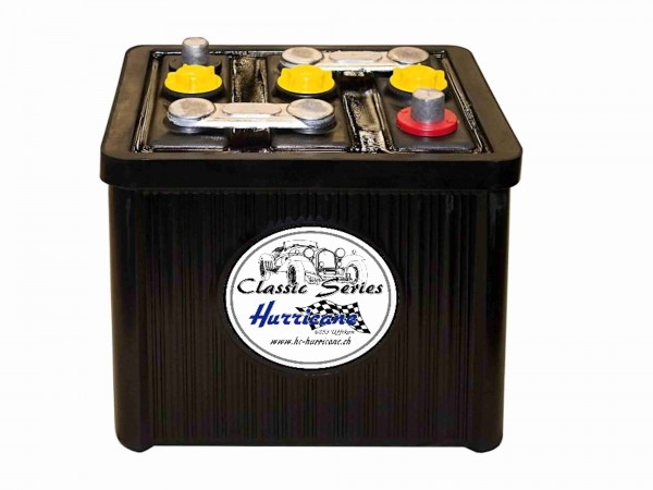 Hurricane Oldtimer Batterie 6 V 77 Ah DIN 07715