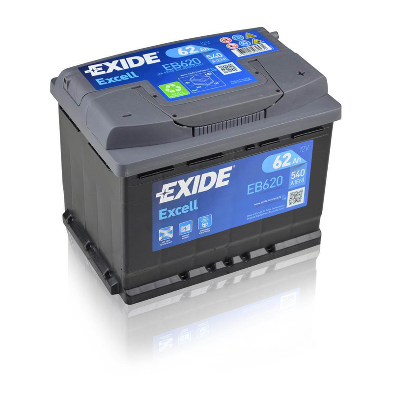 Autobatterie Exide EXT EB 620 12 V 60 Ah günstig kaufen bei HC