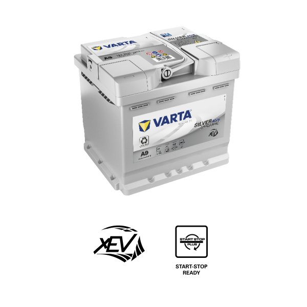 Autobatterie Varta Silver Dynamic AGM XEV A9 50Ah günstig kaufen bei HC  Hurricane
